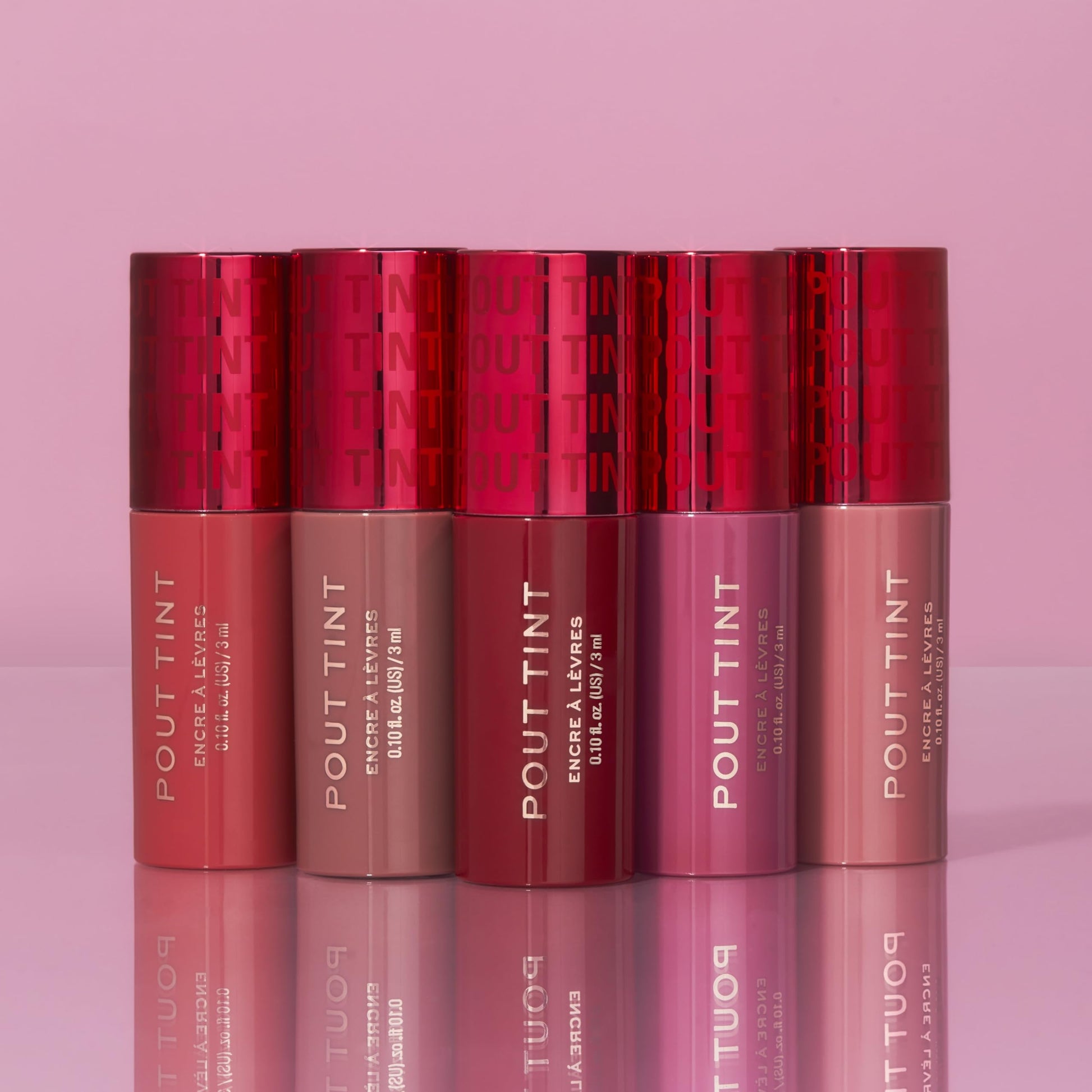 MAKEUP REVOLUTION Pout Tint Lip Gloss, Lightweight & Buildable Formula, Gloss to Stain Finish, Sizzlin Red, 3 ML (Pack of 1) SaumyasStore