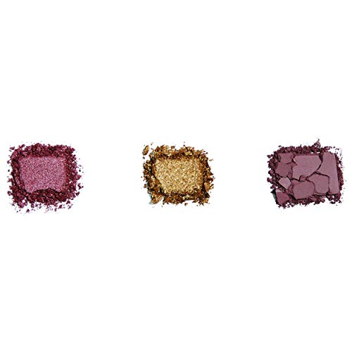 Makeup Revolution Eyeshadow Palette, Highly Pigmented Includes 15 Shades, Shimmery and Velvet Finish, Beige and Brown Shade, Reloaded Velvet Rose - 16.5g SaumyasStore