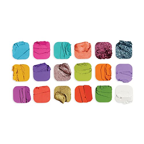 Makeup Revolution Eyeshadow Palette, Highly Pigmented, Long Wearing and Easily Blendable Eye with Shimmary & Matte Finish, Forever Flawless Bird of Paradise, Makeup Eyeshadow Palette for Women - 20g SaumyasStore