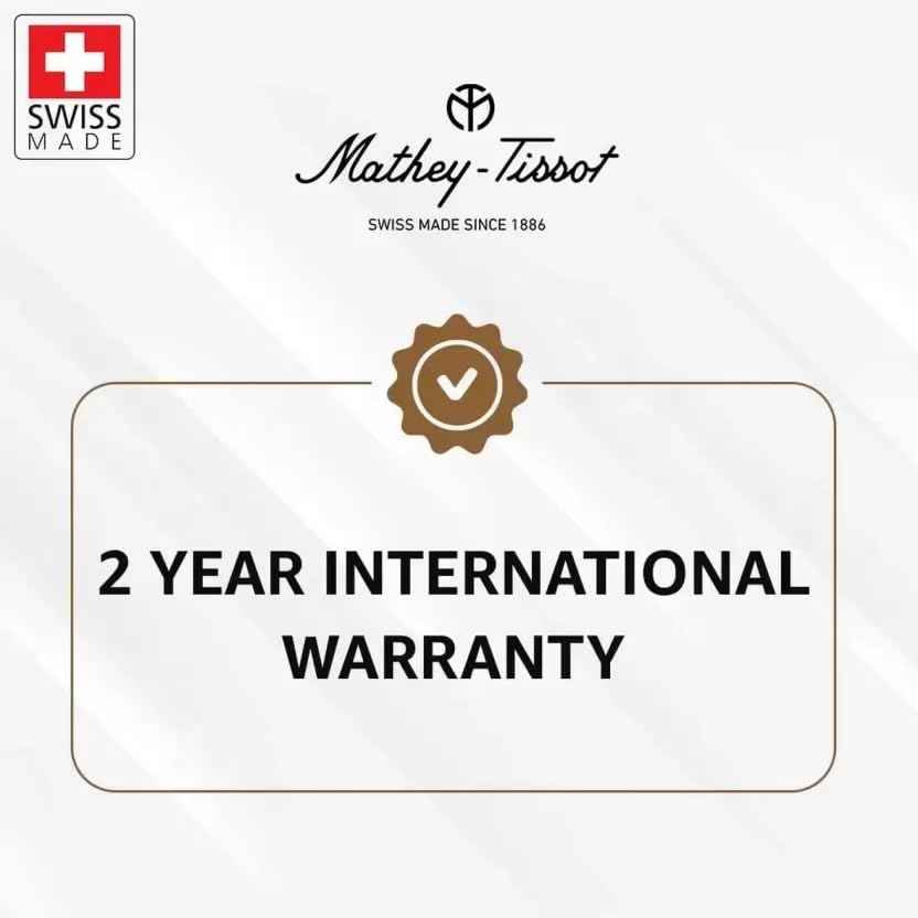 Mathey-Tissot Swiss Made Mathy Chess Quartz Blue Dial Analog Watch for - Men H938CHABU SaumyasStore