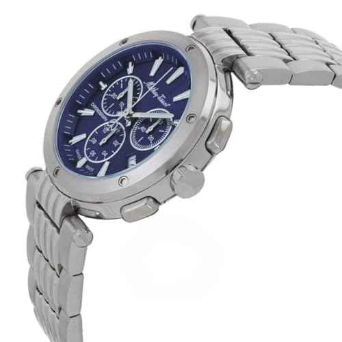 Mathey-Tissot Swiss Made Neptune Chrono Quartz Blue Dial Analog Watch for - Men H912CHABU SaumyasStore