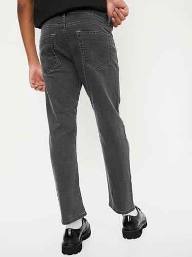 Max Men's Regular Jeans (NOOSDRGGR_Grey SaumyasStore