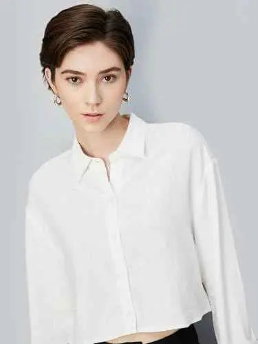 Max Women's Regular Fit Shirt (CHUCK1D_White SaumyasStore