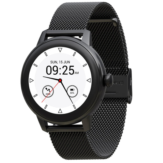 Maxima Max Pro Bliss 1.19" Ultra HD Display 600 Nits, BT Calling, Premium Metallic with 100+ Sports Modes, SpO2, Heart Rate Monitoring (Black) SaumyasStore