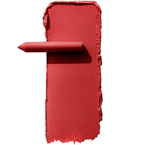Maybelline New York Maybelline Super Stay Ink Crayon Lipstick, Precision Tip Matte Lip Crayon with Built-in Sharpener, Longwear Up To 8Hrs, Hustle In Heels, Apple Red, 0.04 oz SaumyasStore