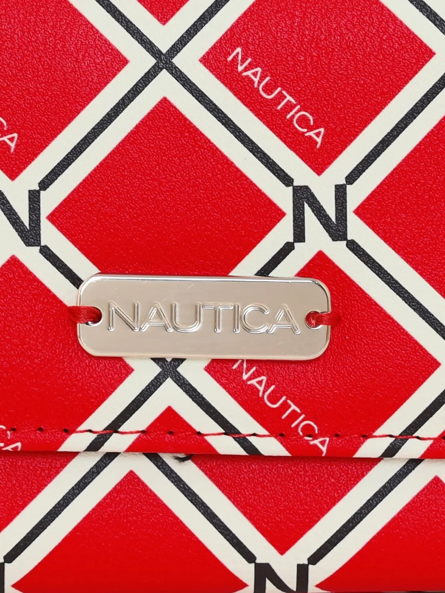 Nautica Money Manager RFID Women's Polyurethane Wallet Clutch Organizer, Red SaumyasStore