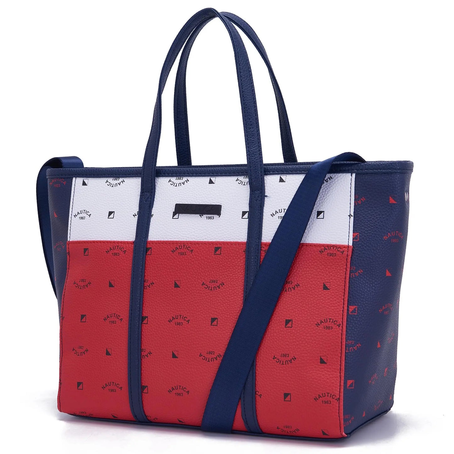 Nautica Stylish Handbag for Women and Girls | PU Leather Bag For Women | Ladies Purse With Zipper | Women's Shoulder Bag | Spacious Compartment | Idle Size, Red SaumyasStore