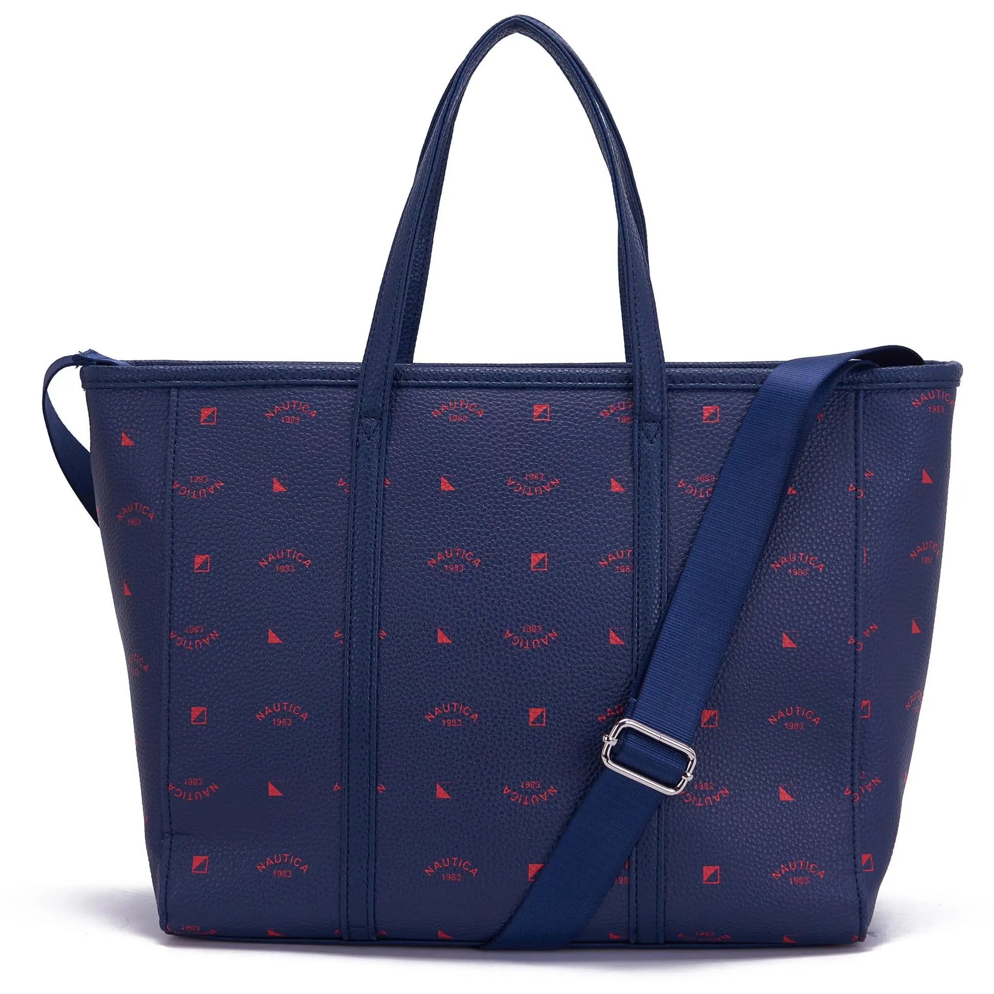 Nautica Stylish Handbag for Women and Girls | PU Leather Bag For Women | Ladies Purse With Zipper | Women's Shoulder Bag | Spacious Compartment | Idle Size, Red SaumyasStore