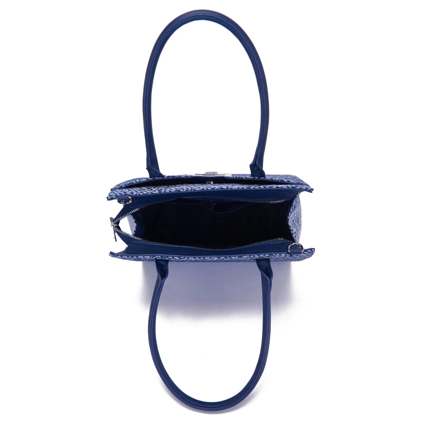 Nautica Womens Sandy Jr. Top Handel Satchel with Removable Crossbody Strap, Navy Blue SaumyasStore