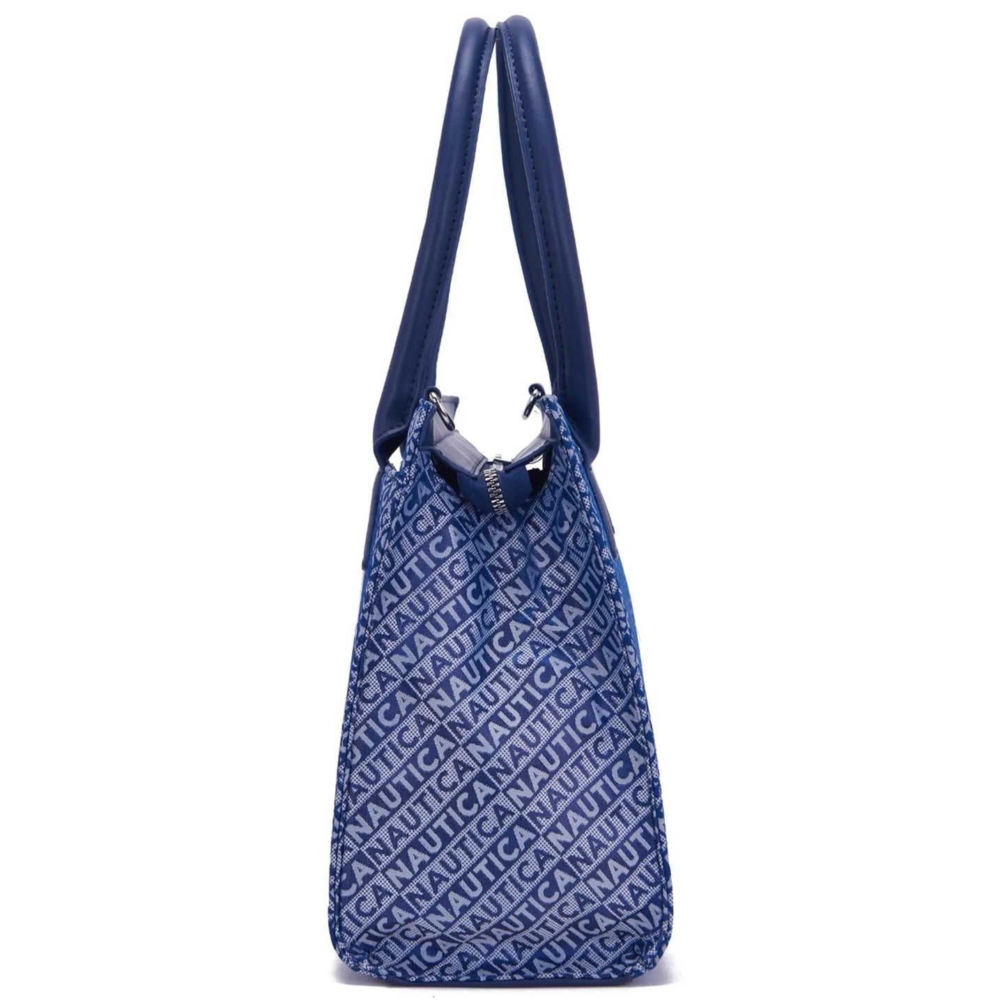 Nautica Womens Sandy Jr. Top Handel Satchel with Removable Crossbody Strap, Navy Blue SaumyasStore