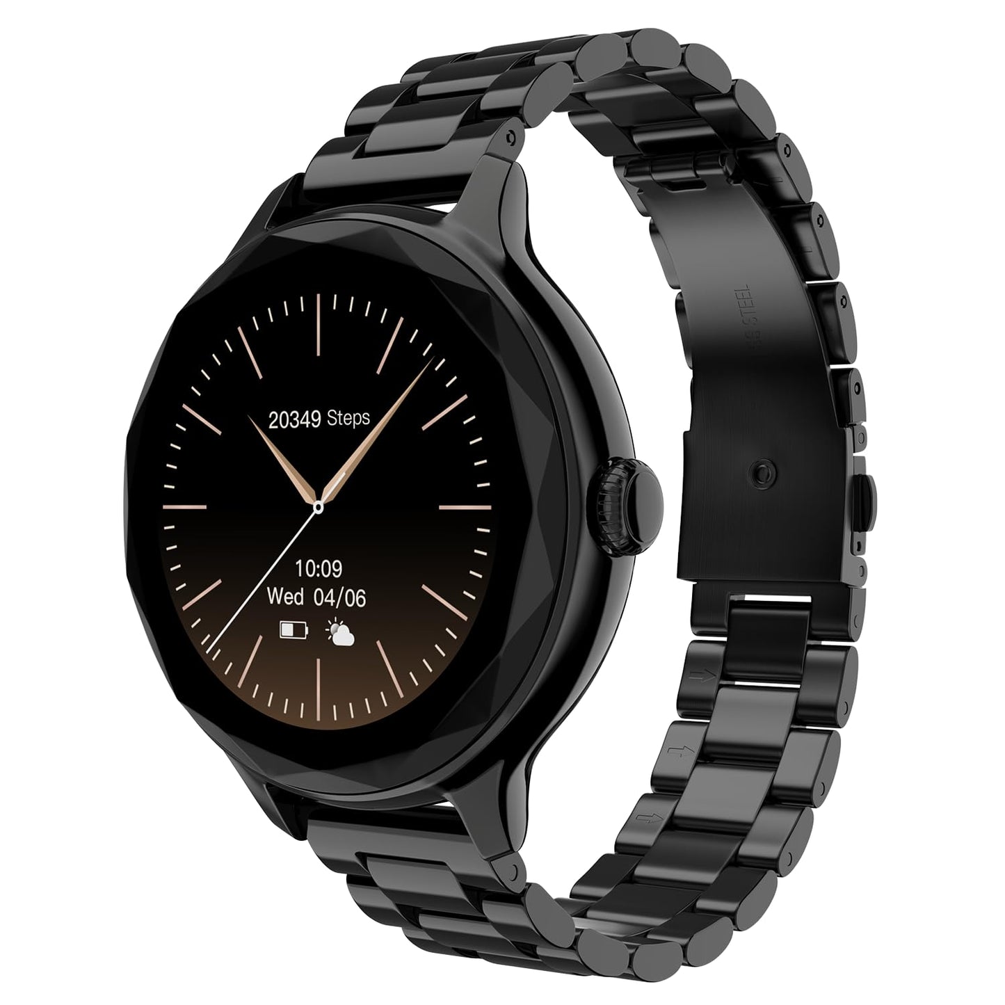 Noise NoiseFit Grace Smartwatch - Jet Black SaumyasStore
