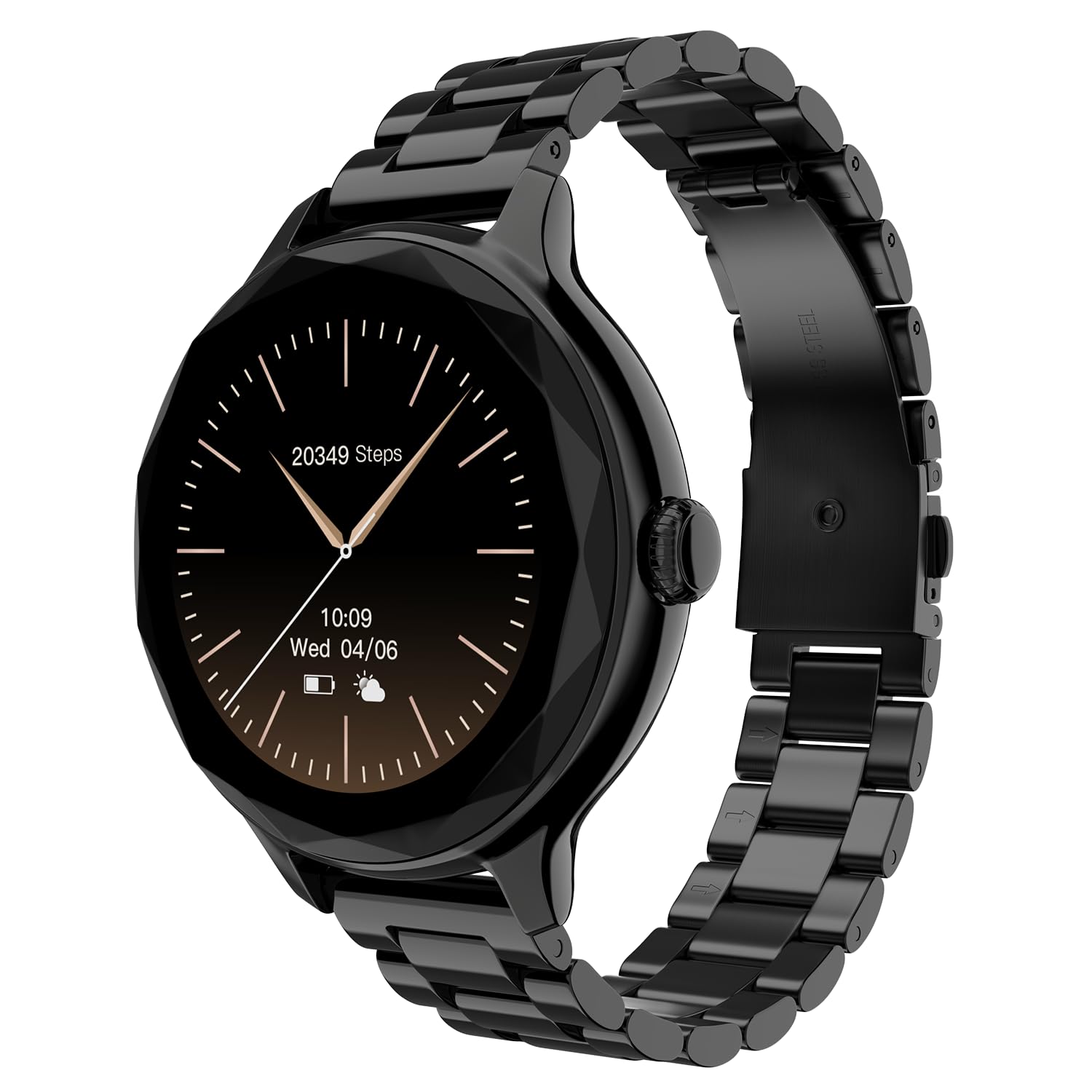 Noise NoiseFit Grace Smartwatch - Jet Black SaumyasStore
