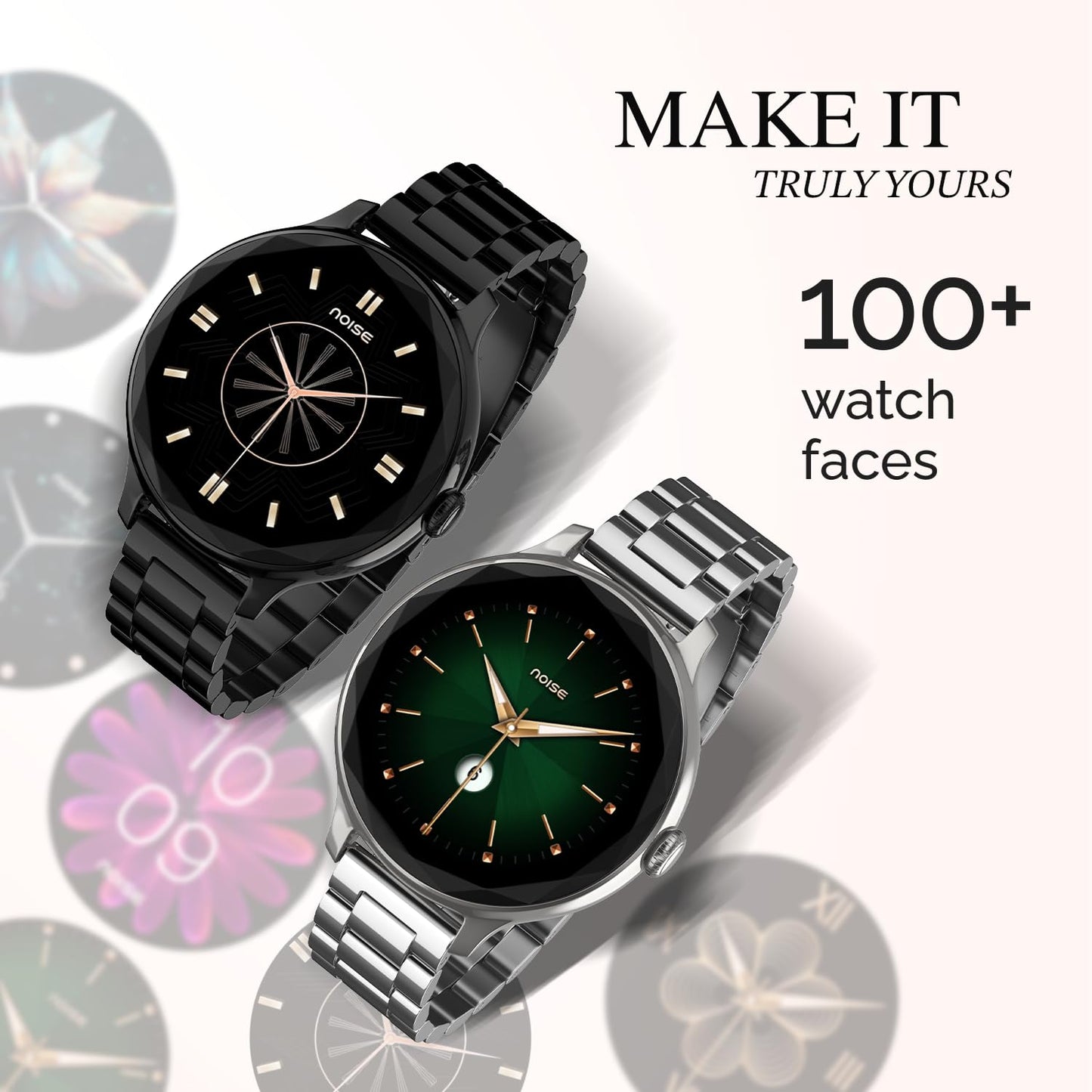 Noise NoiseFit Grace Smartwatch - Rose Gold SaumyasStore