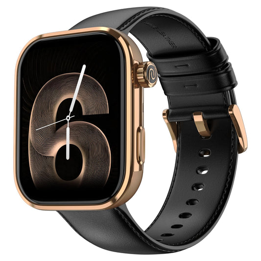 Noise Pro 6 Max Smart Watch:Intelligent AI, Endless AI Watch Faces, AI Companion, 1.96” AMOLED, Stainless Steel Build, Built-in GPS, 5 ATM, EN2 Processor, for iOS & Android(Copper Black) SaumyasStore