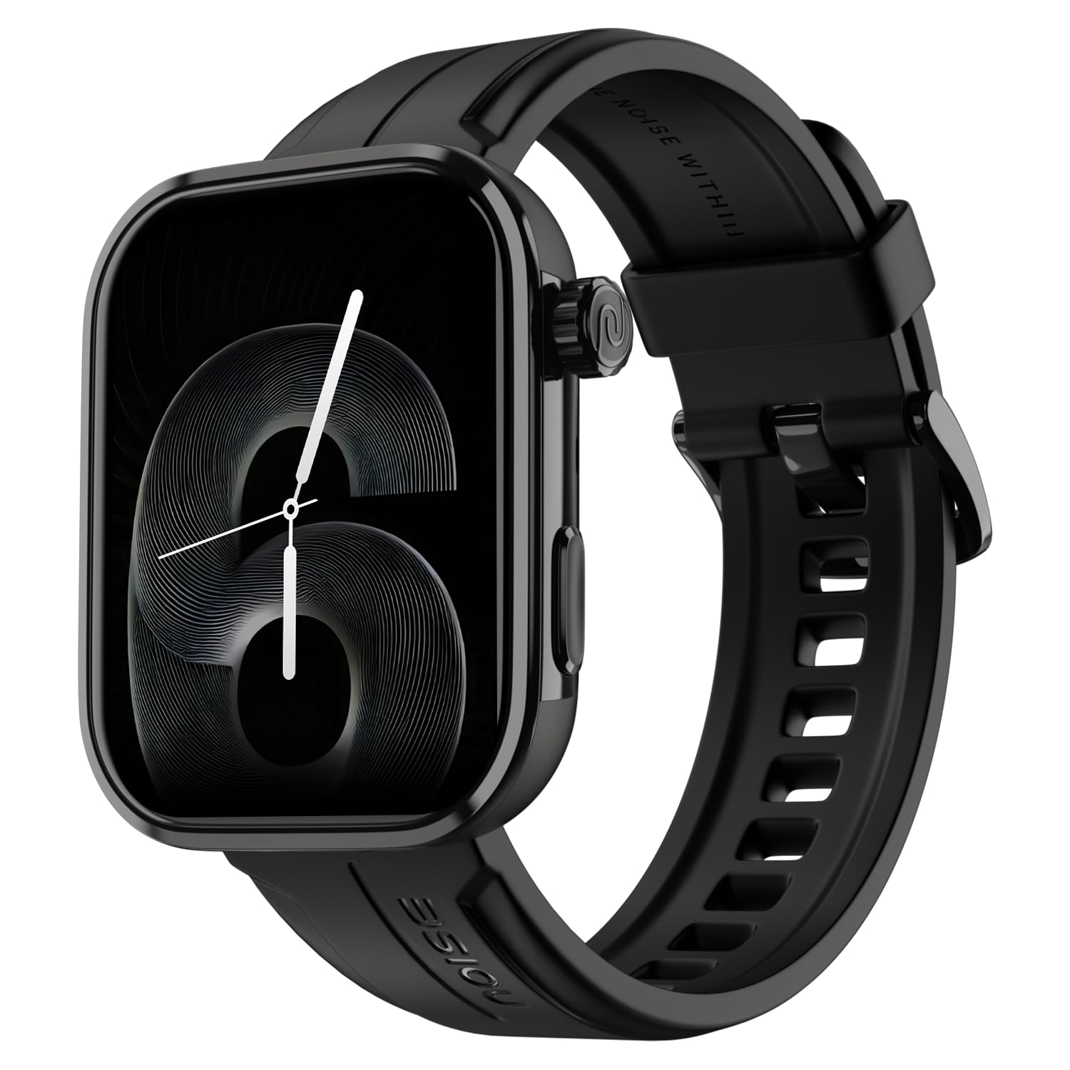 Noise Pro 6 Max Smart Watch:Intelligent AI, Endless AI Watch Faces, AI Companion, 1.96” AMOLED, Stainless Steel Build, Built-in GPS, 5 ATM, EN2 Processor, for iOS & Android(Jet Black) SaumyasStore