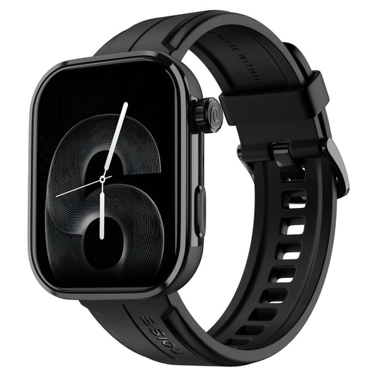Noise Pro 6 Max Smart Watch:Intelligent AI, Endless AI Watch Faces, AI Companion, 1.96” AMOLED, Stainless Steel Build, Built-in GPS, 5 ATM, EN2 Processor, for iOS & Android(Jet Black) SaumyasStore