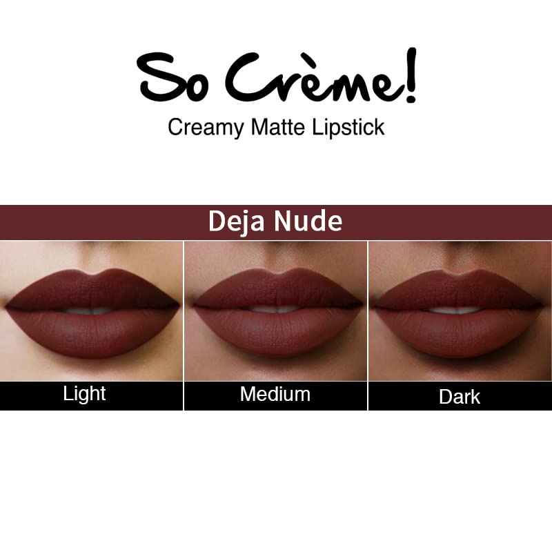 Nykaa So Creme! Creamy Matte Lipstick - Deja Nude SaumyasStore