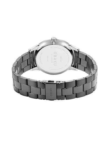 Obaku Analog Grey Dial Men's Watch-V247XDUUSU SaumyasStore
