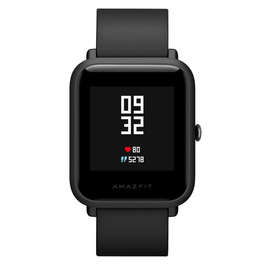 Original Xiaomi Huami Amazfit Bip Smart Watch GPS Fitness Tacker Heart Rate IP68 Professional Waterproof (Black) SaumyasStore