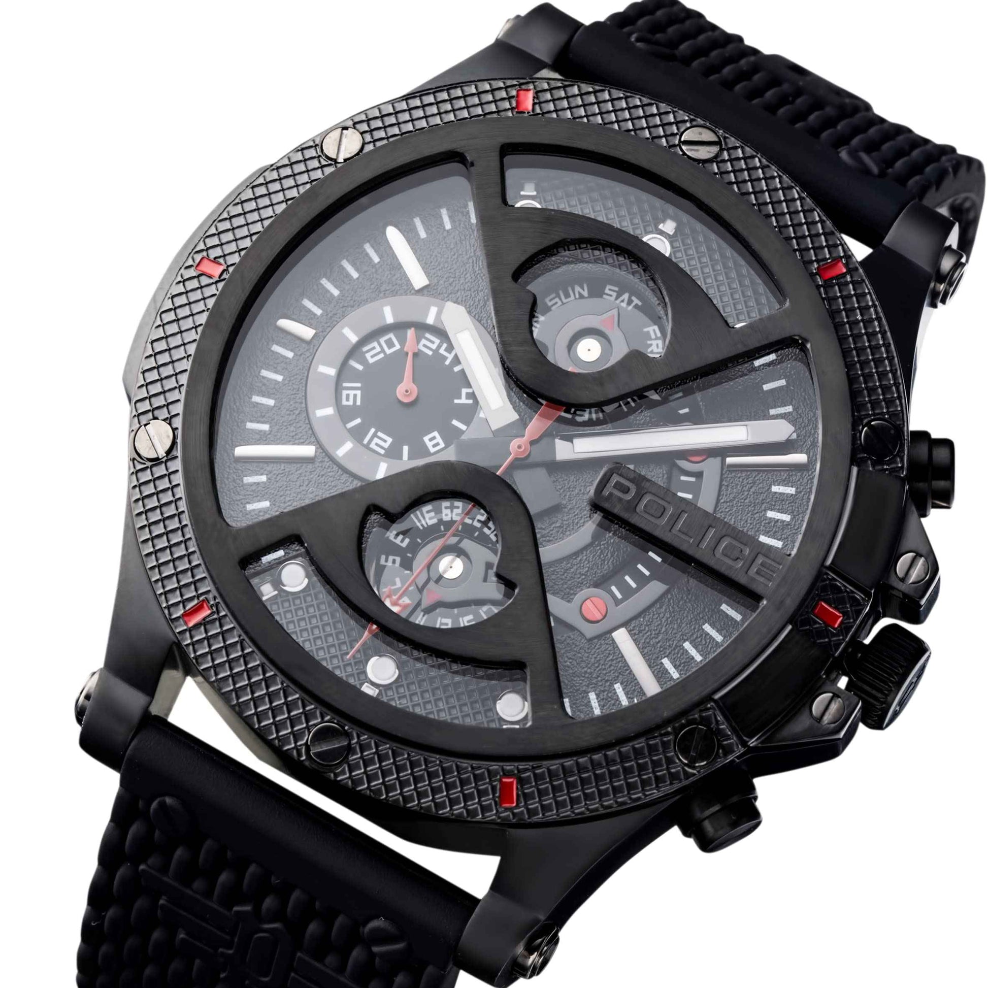 POLICE Analog Black Dial Men's Watch-PLPEWJQ2110551 SaumyasStore