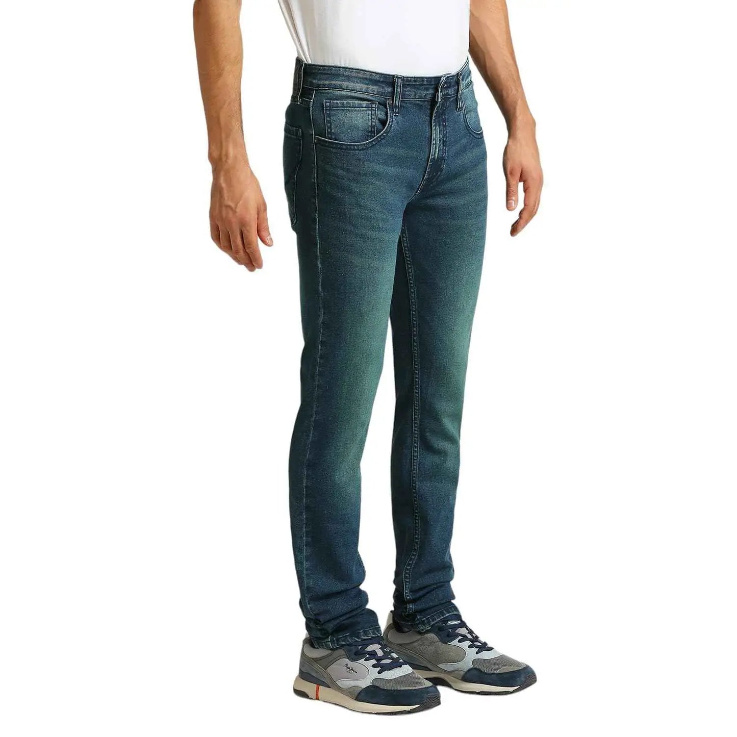 Pepe Jeans Men's Mid Rise Slim Fit Jeans SaumyasStore