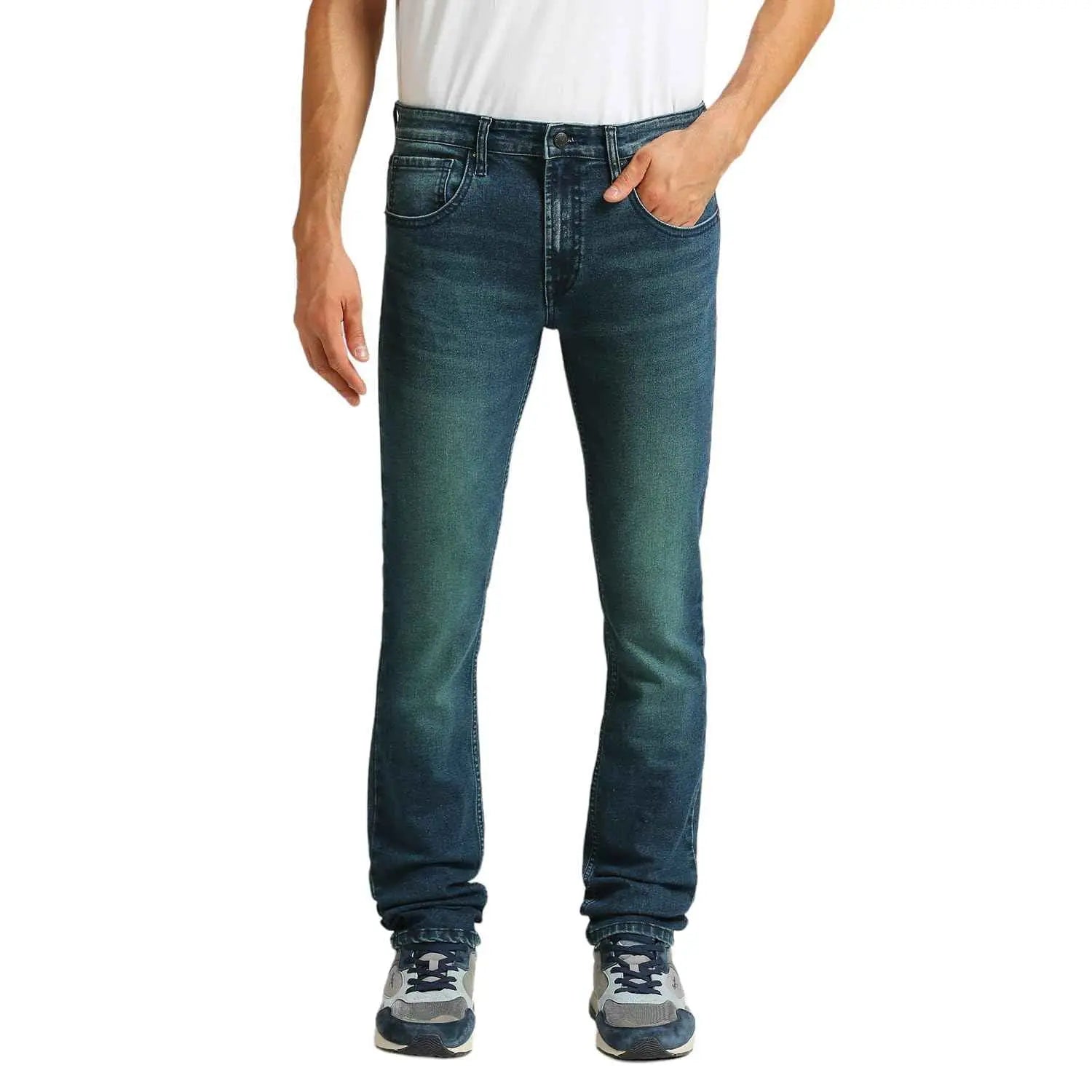 Pepe Jeans Men's Mid Rise Slim Fit Jeans SaumyasStore