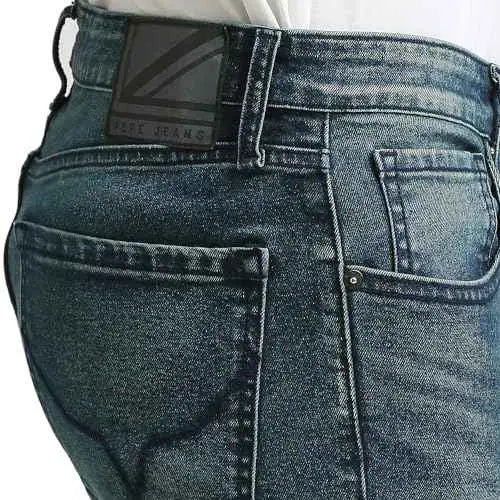 Pepe Jeans Men's Mid Rise Slim Fit Jeans SaumyasStore