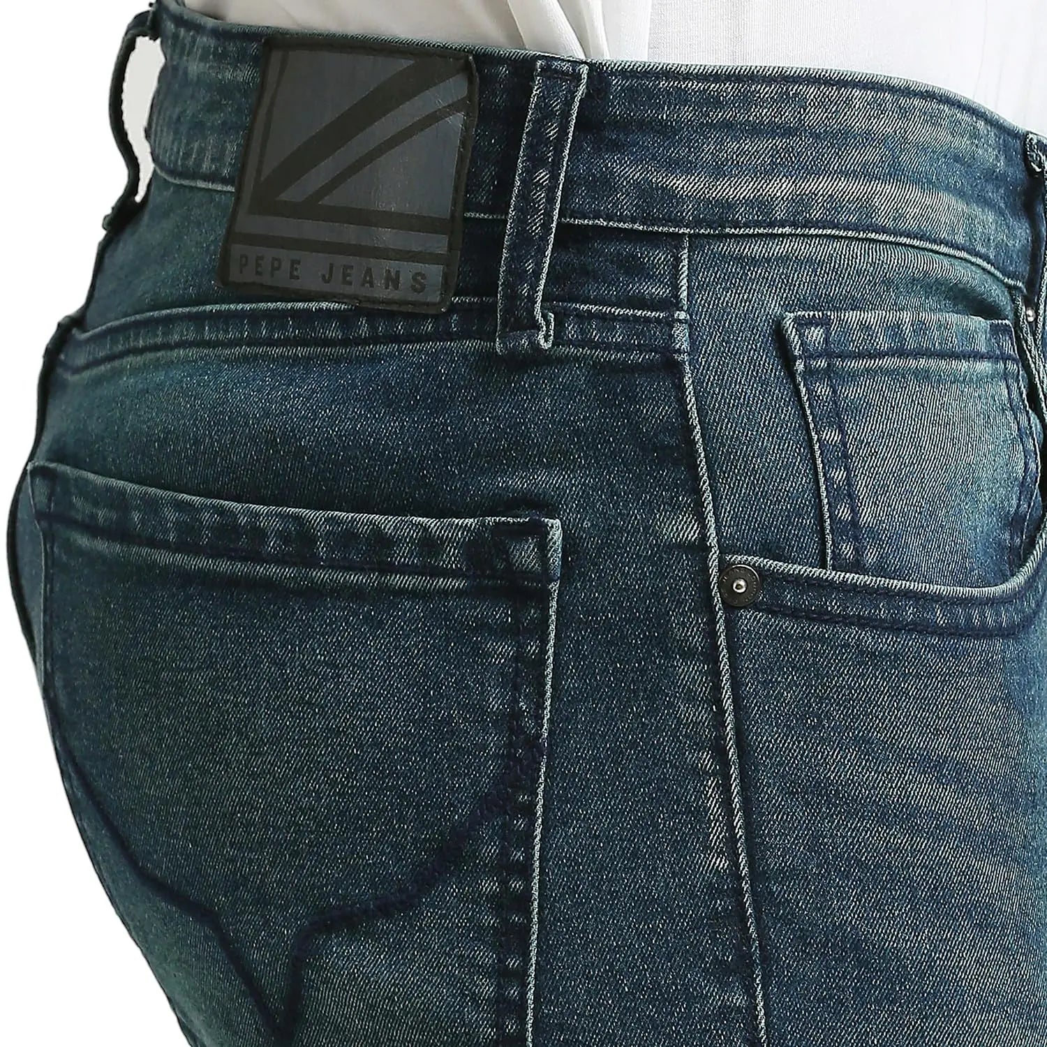 Pepe Jeans Men's Mid Rise Slim Fit Jeans SaumyasStore