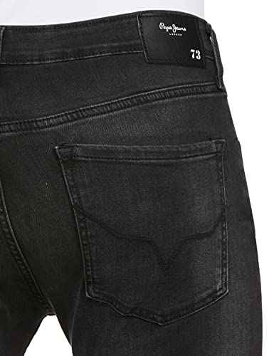Pepe Jeans Men's Slim Jeans (PM206824R98_Black Used_32) SaumyasStore