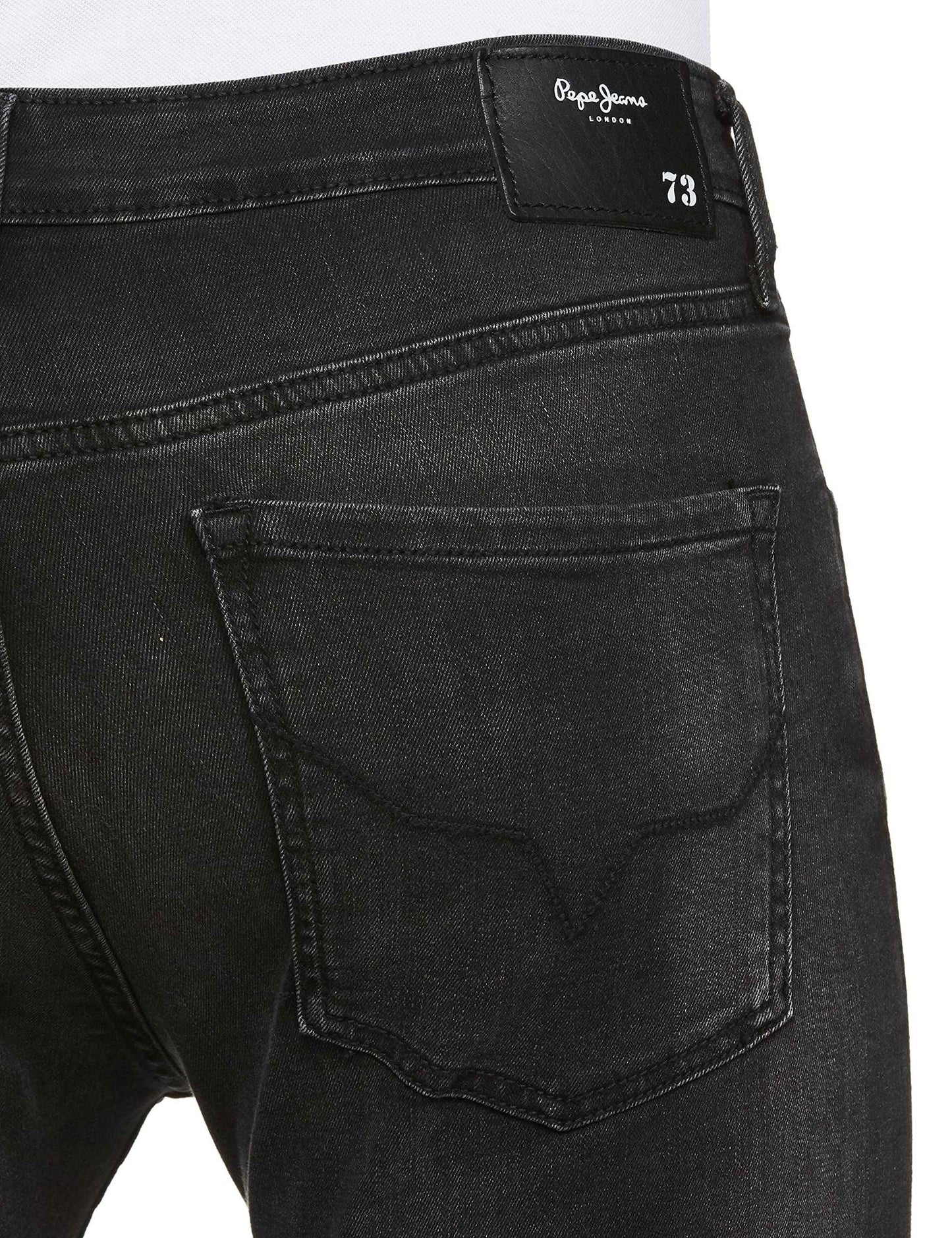Pepe Jeans Men's Slim Jeans (PM206824R98_Black Used_32) SaumyasStore