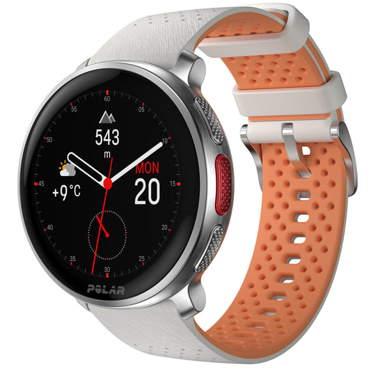 Polar Vantage V3, Sport Watch with GPS, Heart Rate Monitor, and Extended Battery Life, Smart Watch for Men and Women, Offline Maps, Running, Triathlon Watch, Sunrise Apricot SaumyasStore