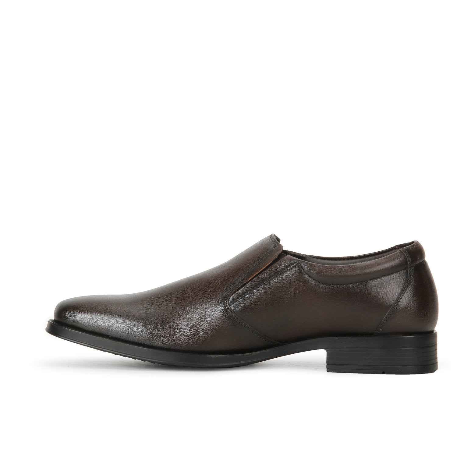 Red Chief Classic Slip-On | Men's Formal Shoes for Office | Brown | TPR Sole SaumyasStore