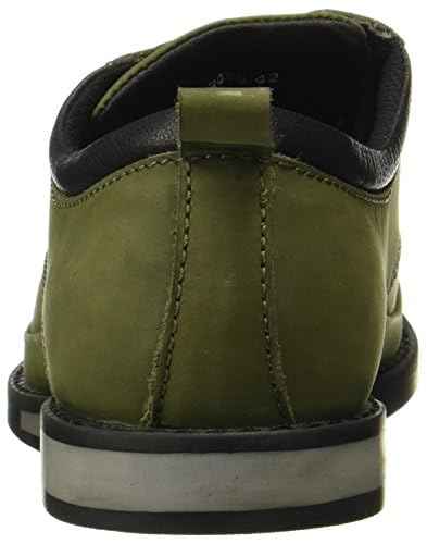 Red Chief Derby Lace Up | Men's Formal Shoes for Office | Olive/Green | Size 8 UK | RC3485 SaumyasStore