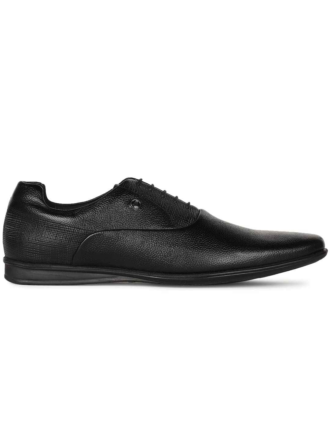 Red Chief Formal Derby Shoes for Men Black SaumyasStore