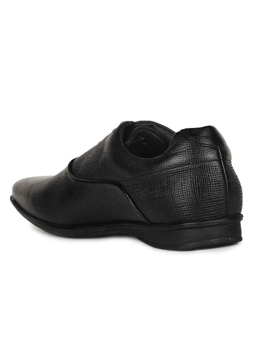 Red Chief Formal Derby Shoes for Men Black SaumyasStore