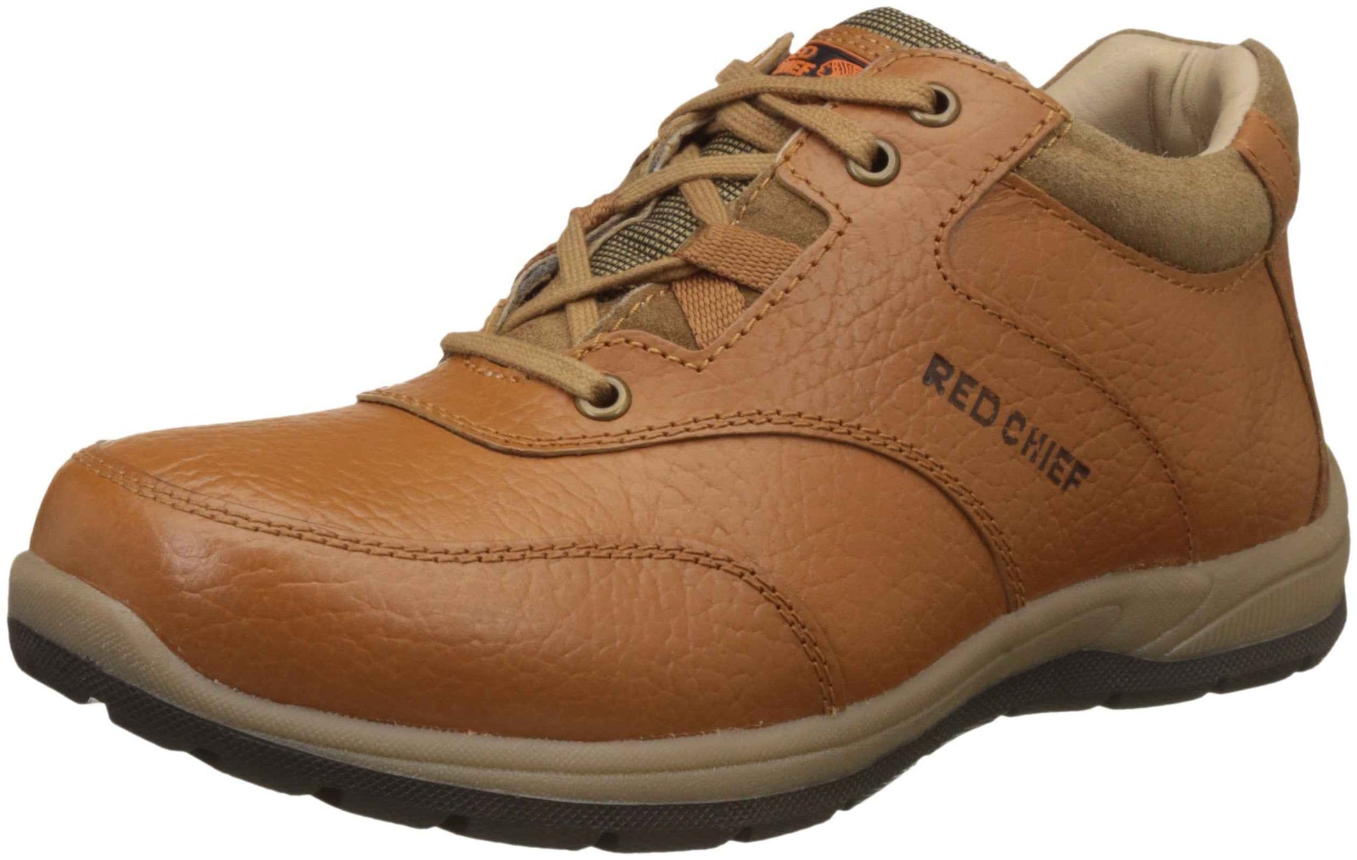 Red Chief Lace Up | Casual Shoes for Men | TPR Sole | Elephant Tan |Size 10 UK | RC3421 SaumyasStore