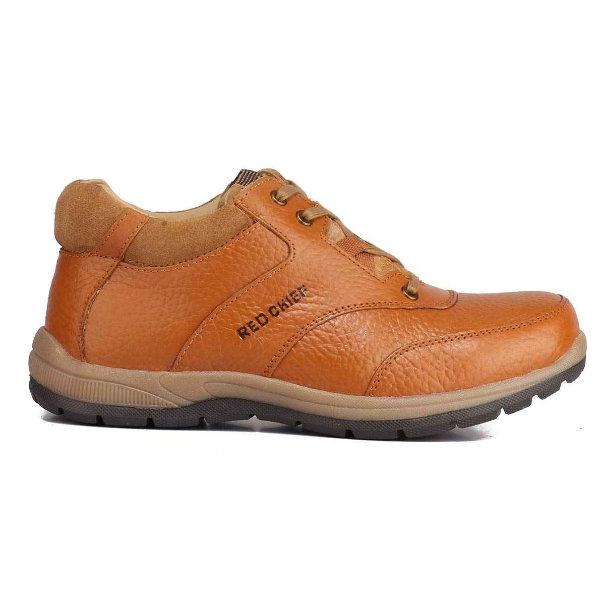 Red Chief Lace Up | Casual Shoes for Men | TPR Sole | Elephant Tan |Size 10 UK | RC3421 SaumyasStore
