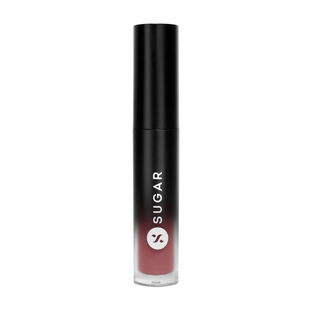 SUGAR Cosmetics Mousse Muse Lip Cream | Lasts 24+ Hrs | Creamy Mousse Lipstick | Waterproof & Smudgeproof | 5ml - 11 The Salmon SaumyasStore