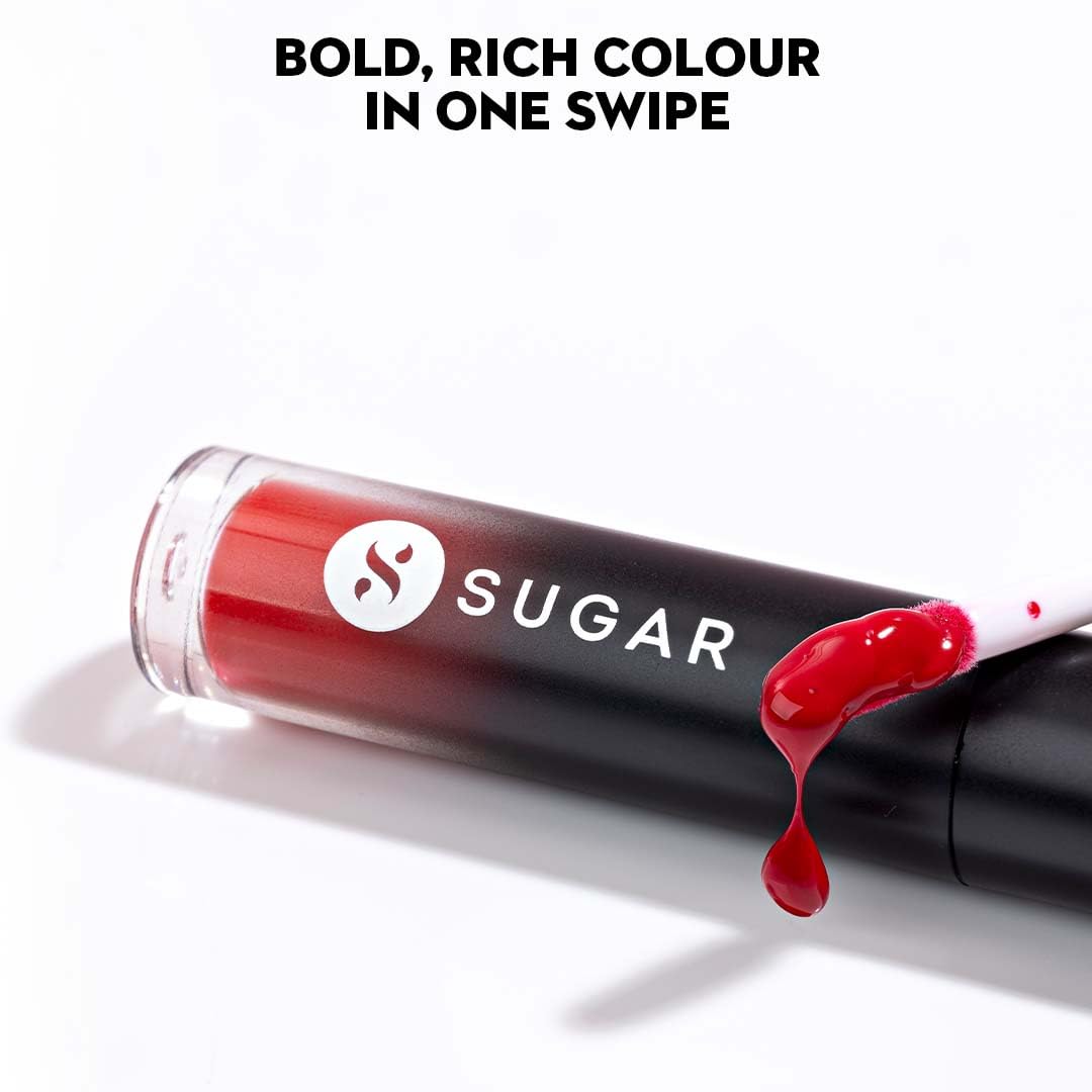 SUGAR Cosmetics Mousse Muse Lip Cream | Lasts 24+ Hrs | Creamy Mousse Lipstick | Waterproof & Smudgeproof | 5ml - 11 The Salmon SaumyasStore
