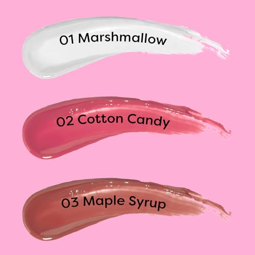 SUGAR POP High shine Lip Gloss - 02 Cotton Candy - 3.5 ml | Richly Pigmented | Hyaluronic-Infused | Vitamin E, jojoba oil & shea butter enriched SaumyasStore