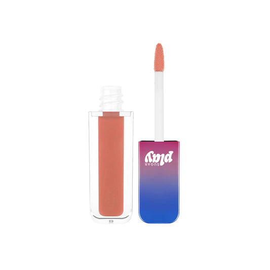 SUGAR Play Power Drip Lip Gloss | Tinted & Pigmented | 100% Vegan | Non-Sticky Formula | 2ml (04 Simp) SaumyasStore