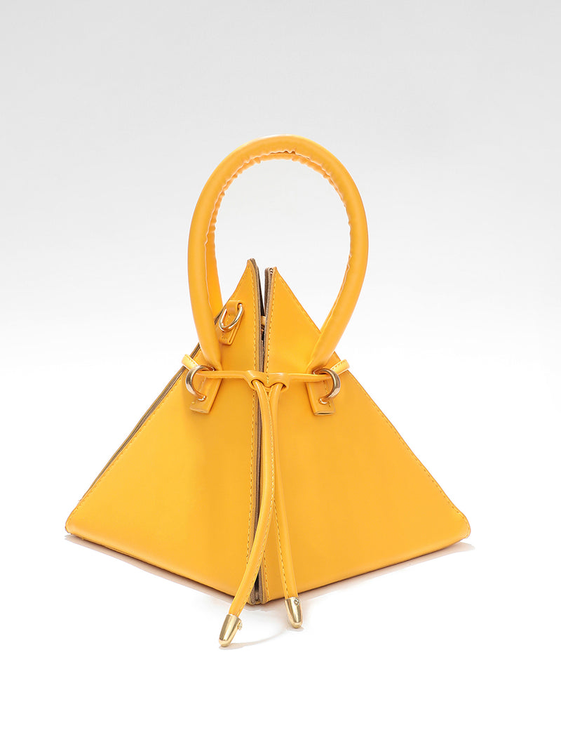 Bright And Beautiful Yellow Cross Body Bag - SaumyasStore