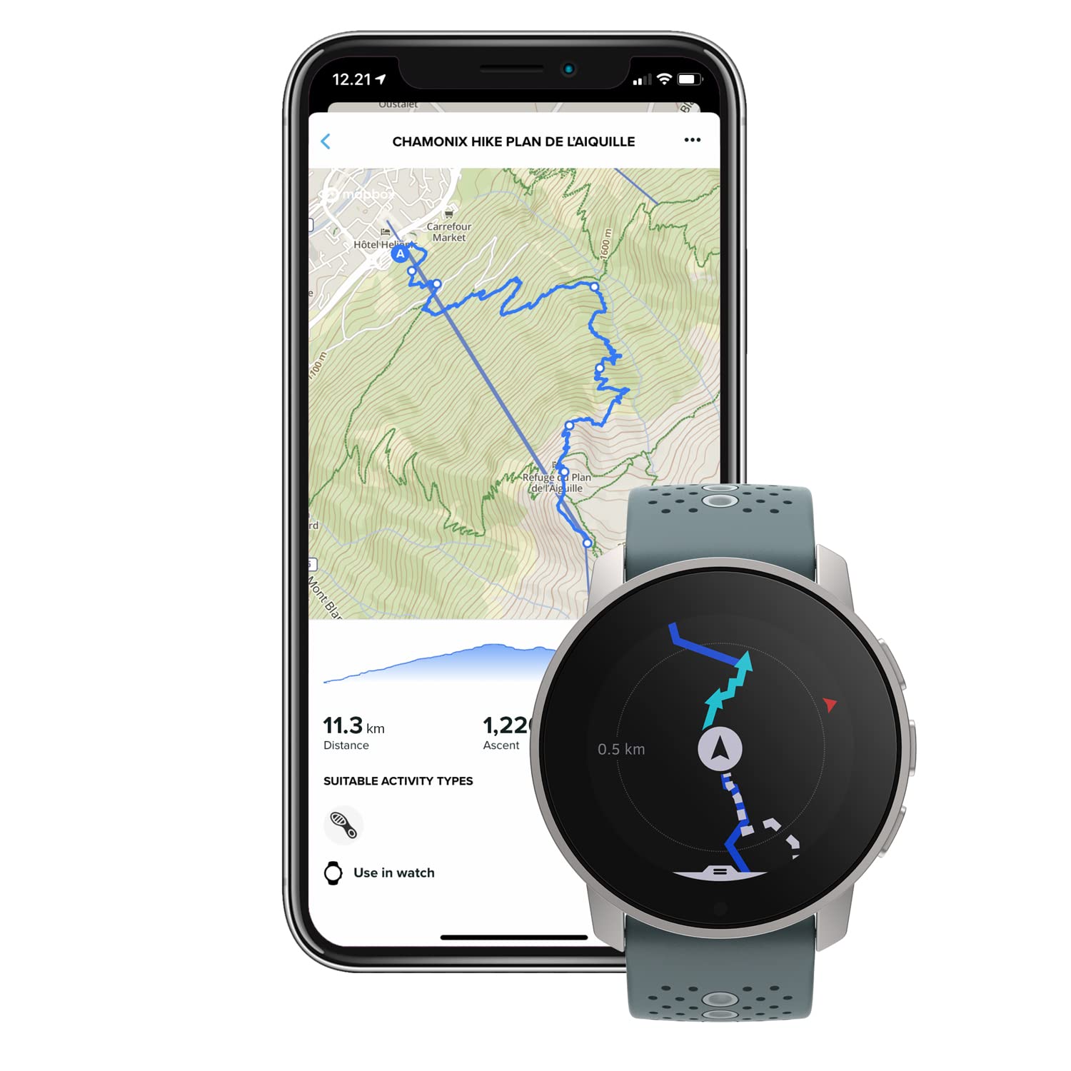 SUUNTO 9 Peak Ultra-Thin, Tough GPS Sports Watch with 80+ Sports Mode & Intelligent Battery Modes (Moss Gray) SaumyasStore