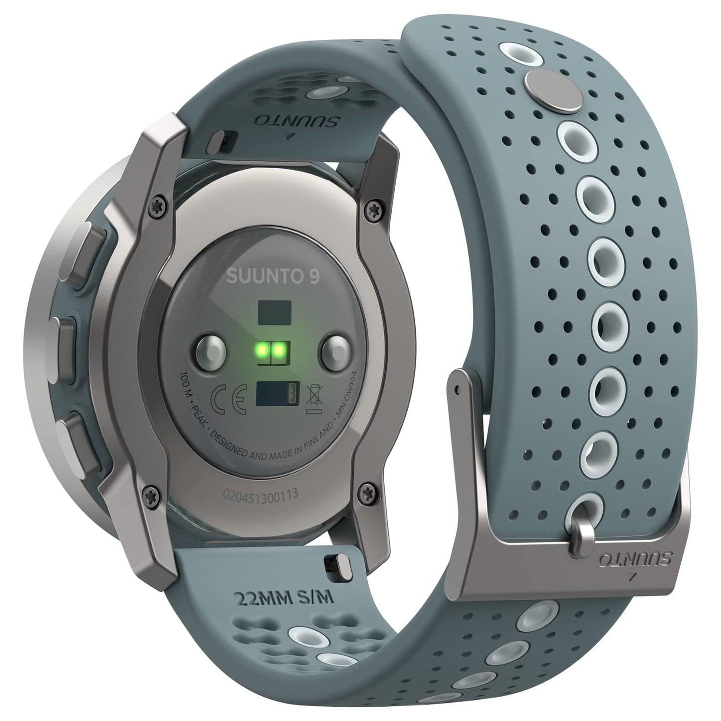SUUNTO 9 Peak Ultra-Thin, Tough GPS Sports Watch with 80+ Sports Mode & Intelligent Battery Modes (Moss Gray) SaumyasStore