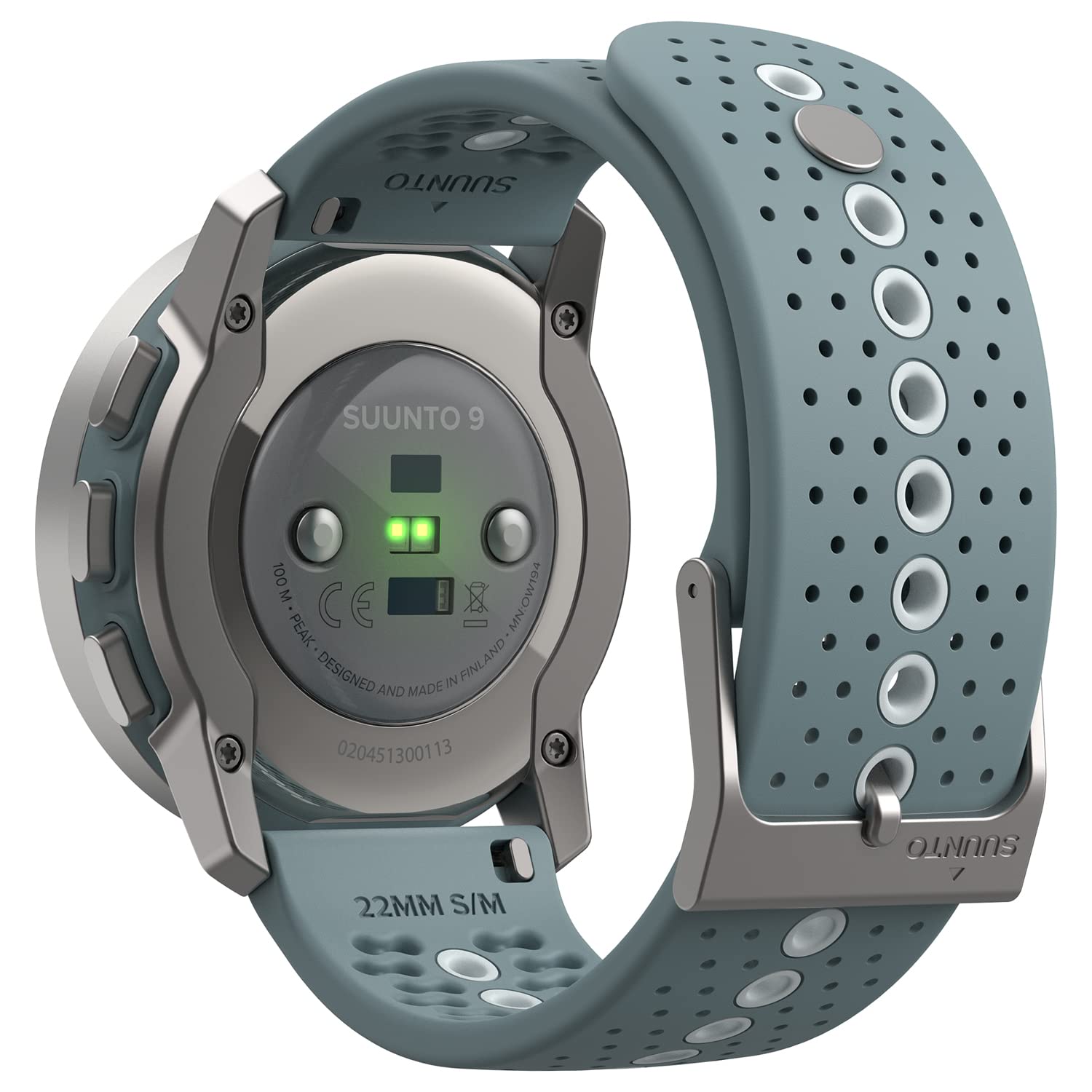 SUUNTO 9 Peak Ultra-Thin, Tough GPS Sports Watch with 80+ Sports Mode & Intelligent Battery Modes (Moss Gray) SaumyasStore