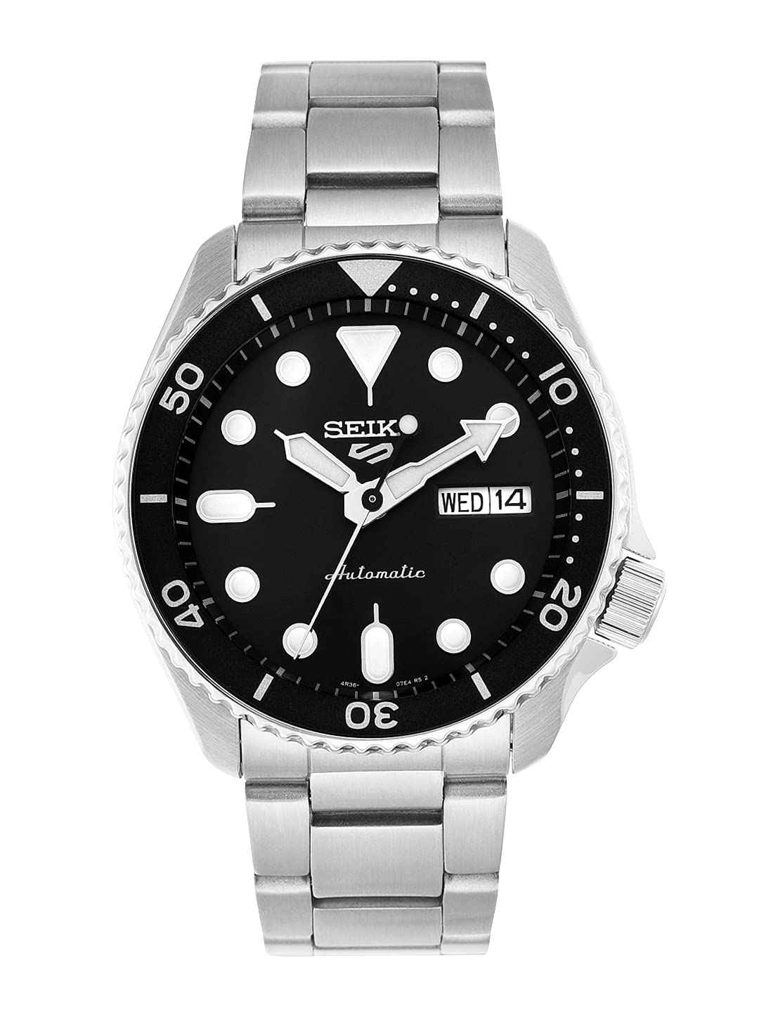 Seiko Analog Black Dial Men's Watch-SRPD55K1 SaumyasStore