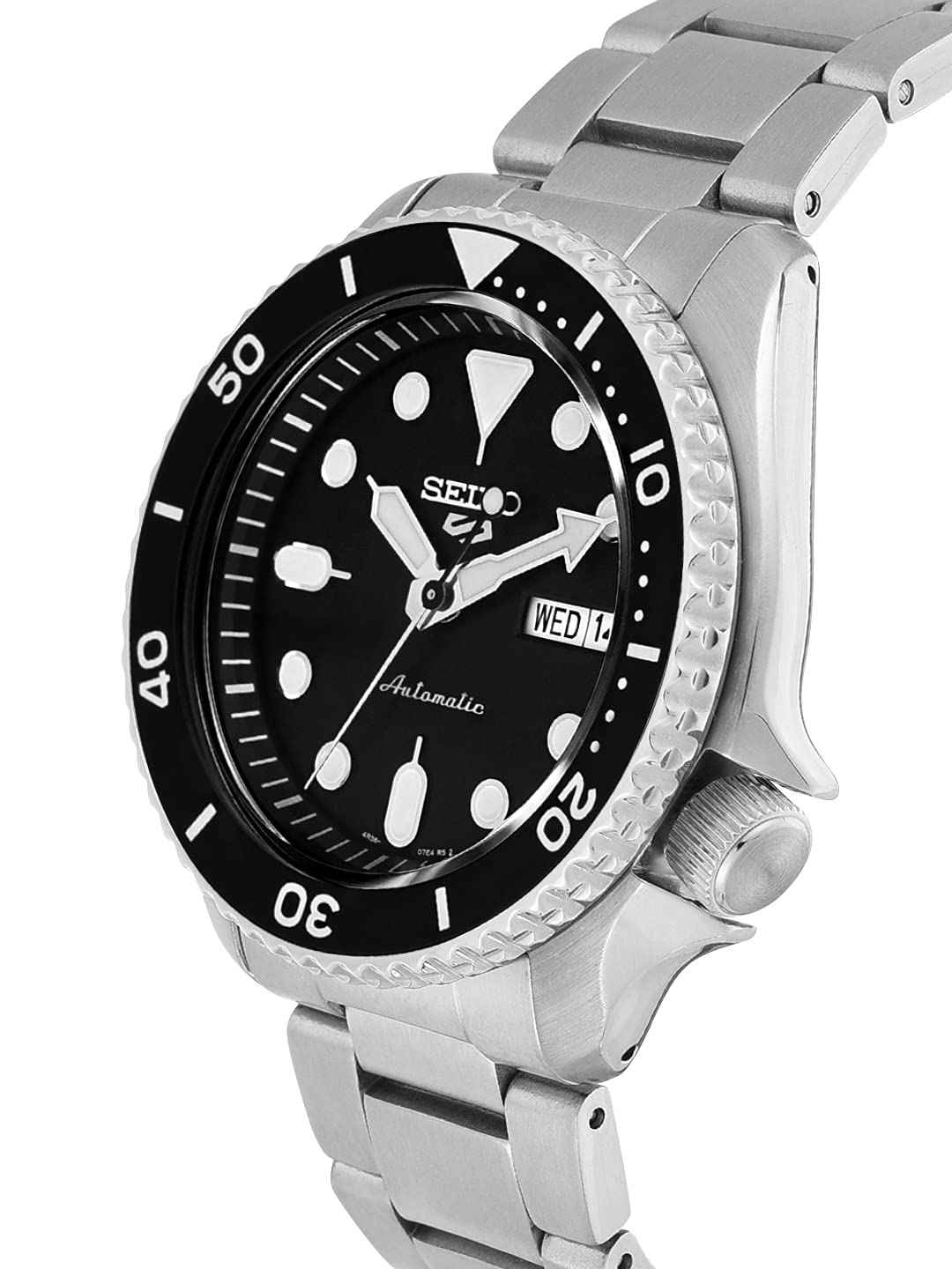 Seiko Analog Black Dial Men's Watch-SRPD55K1 SaumyasStore