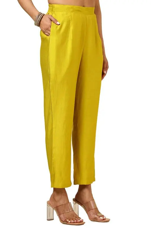 Soch Womens Green Viscose Blend Embellished Kurta Set With Cutdana SaumyasStore