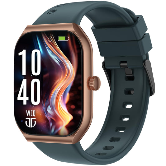 Titan Smart 3 Premium Smart Watch|1.96" Super AMOLED Display with 410x502 Pixel Resolution|SingleSync BT Calling|NitroFast Charging|110+ Sports Modes|200+ Watchfaces|Upto 7 Days Battery (Copper) SaumyasStore