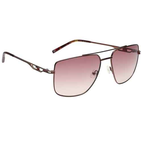 Tommy Hilfiger|Brown Full-rim Frame Square Sunglasses|100% UV Protected (Uv 400) Brown Gradient Faded Lens|Men's | Large | TH 2612 C3 BRGDBR 59 S SaumyasStore